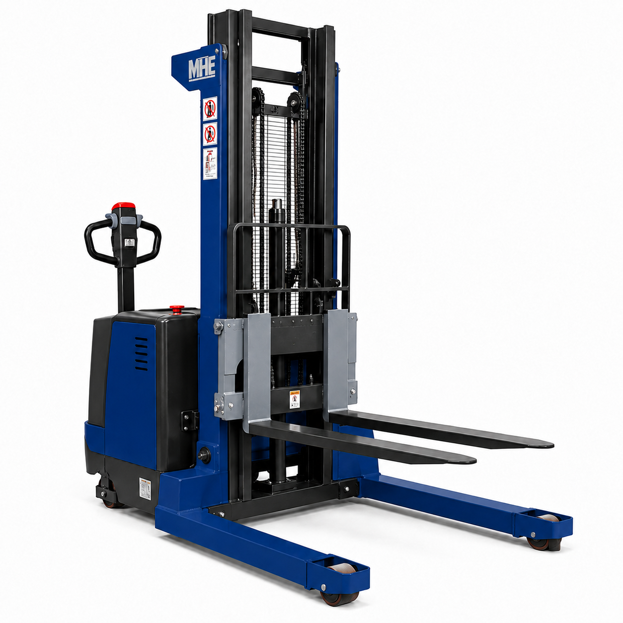 Electric pallet stacker