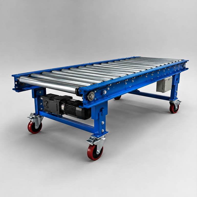 Powered roller conveyor