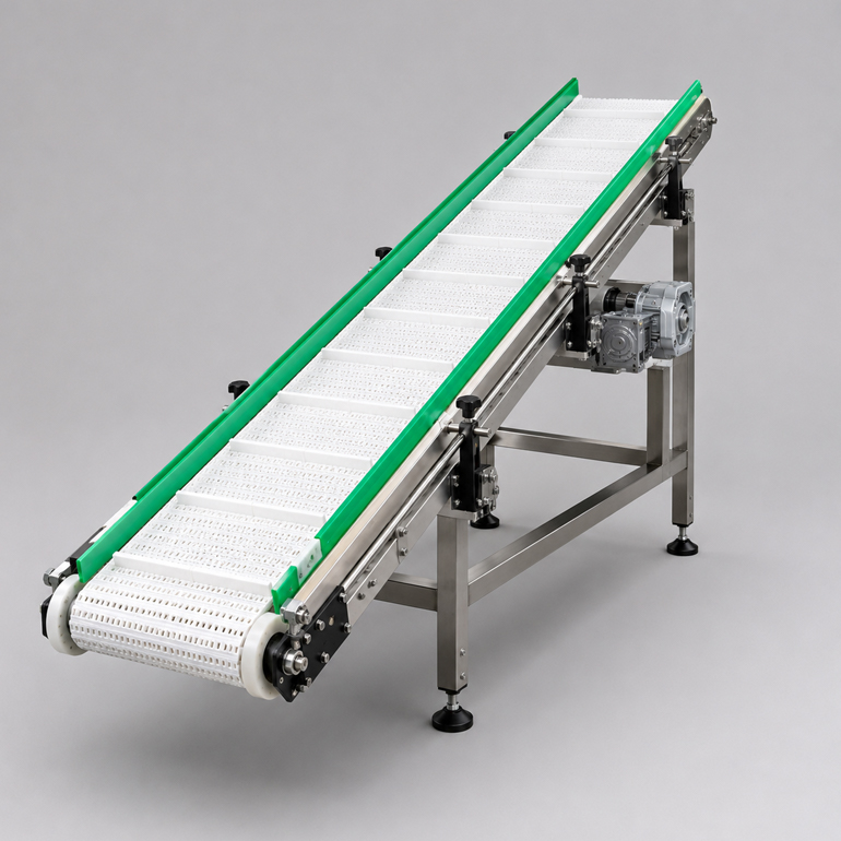 Inclined Modular Belt Conveyor
